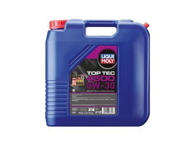 LIQUI MOLY Motoröl "Top Tec 4500" SAE 5W 20 l Kanister