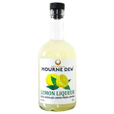 Mourne Dew Zitronenlikör 0,7 l - schonend kalt destilliert, mit viel Fruchtfleisch