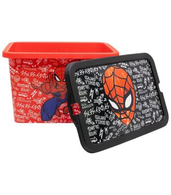 Spider-Man Urban Web Aufbewahrungsbox 7 l Kinderzimmer Box für Spielzeug