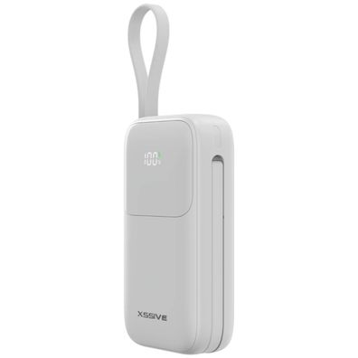22,5W Power Delivery Schnelllade-Powerbank mit LED-Display - Farbe: Schwarz