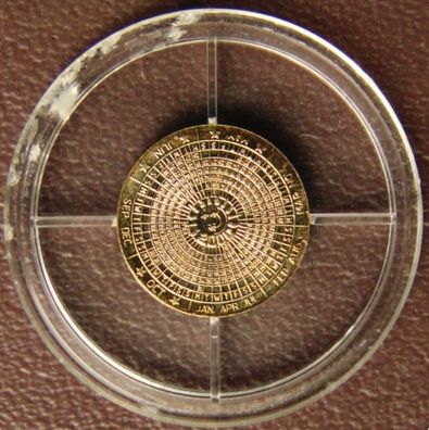 BRD. Goldmedaille "Kalender von 2000"