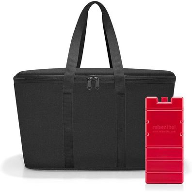 reisenthel coolerbag mit Kühlakku UHEF, black, Unisex