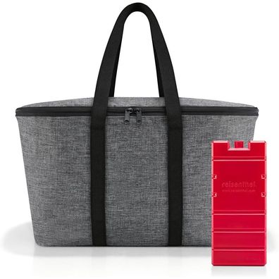 reisenthel coolerbag mit Kühlakku UHEF, twist silver, Unisex