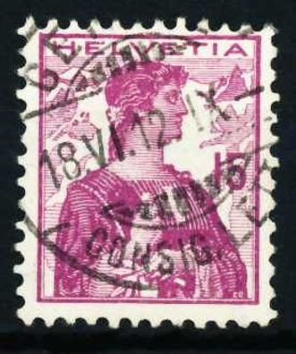 Schweiz 1909 Nr 116 zentrisch gestempelt X4C62EA