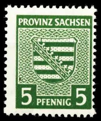 SBZ PROV. Sachsen Nr 75Xa postfrisch X6561A6