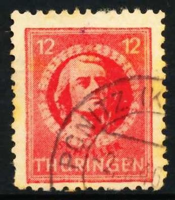 SBZ Thüringen Nr 97AXa t gestempelt X6770D2