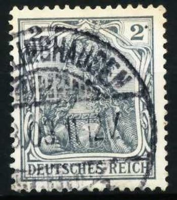 D-REICH K A Nr 68 zentrisch gestempelt X681DDA