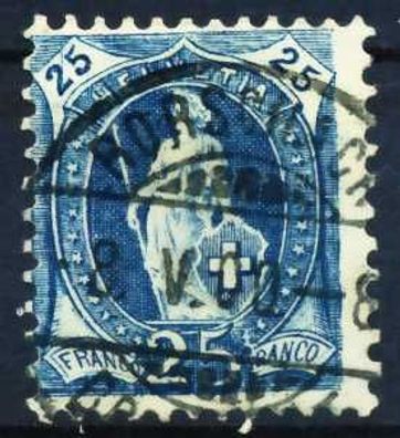 Schweiz ST. HELV Nr 67Ca zentrisch gestempelt X696CEE