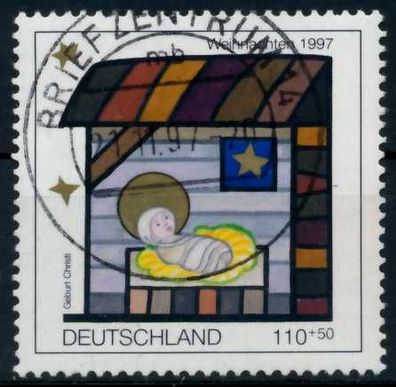 BRD 1997 Nr 1960 zentrisch gestempelt X6B15B6