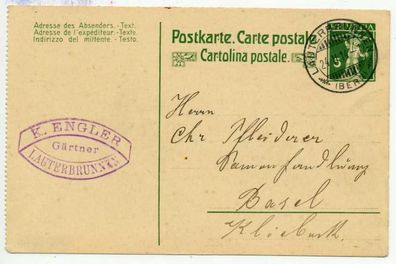 Schweiz Nr P45II Gebraucht Postkarte X6B6BBA
