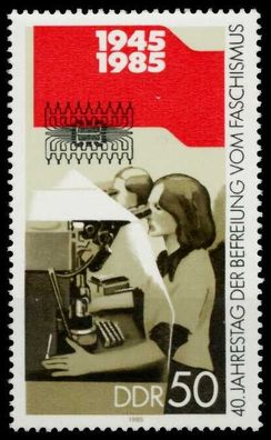 DDR 1985 Nr 2944 postfrisch SB0E122