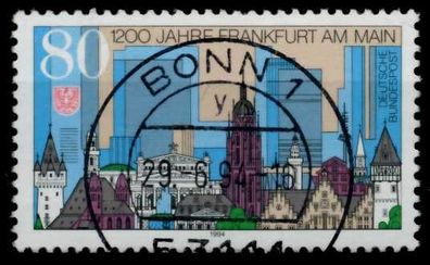 BRD 1994 Nr 1721 zentrisch gestempelt X78EA0A