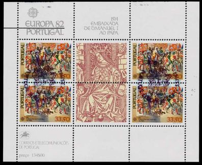 Portugal Block 35 ESST zentrisch gestempelt X7DC1C6