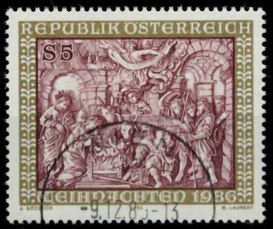 Österreich 1986 Nr 1870 zentrisch gestempelt X7EAD7A