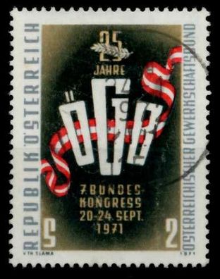 Österreich 1971 Nr 1369 zentrisch gestempelt X7FE44E