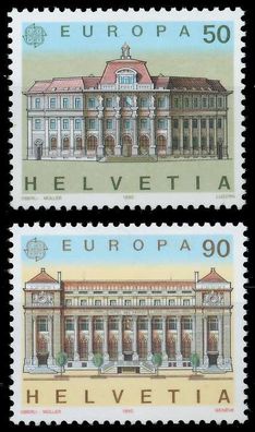 Schweiz 1990 Nr 1415-1416 postfrisch S201096