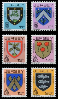 JERSEY 1981 Nr 264A-269A postfrisch SE66982