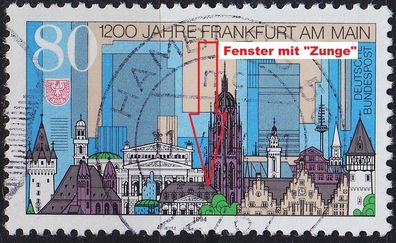 Germany BUND [1994] MiNr 1721 F2 I ( O/used ) [01] Plattenfehler