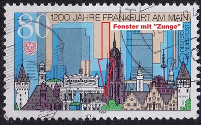 Germany BUND [1994] MiNr 1721 F2 I ( O/used ) [02] Plattenfehler