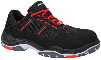 ELTEN Motion Air ESD S1 Sicherheitsschuh Groesse EU 47 Schwarz-Rot