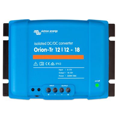 Victron Energy Orion-Tr DC-DC Konverter 12/12V 18A 220W isoliert IP43