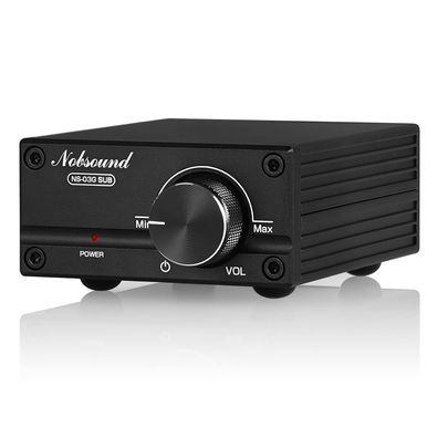 Nobsound 100W Subwoofer Verstärker Mono Digital Mini Amp mit Netzteil