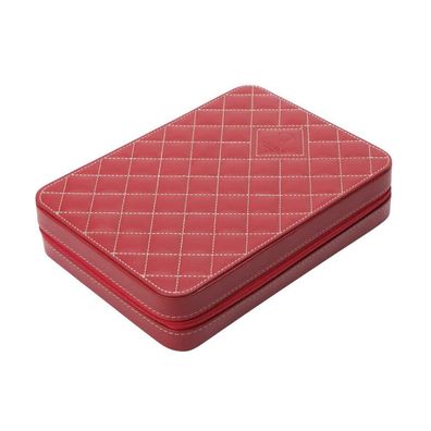 Modalo - 51.08.42 - Uhrenetui für 8 Uhren - Invia - coral red