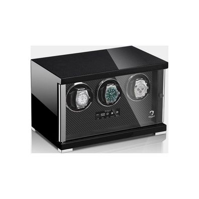 Modalo - 1603884 - Uhrenbeweger für 3 Uhren - Showtime Carbon