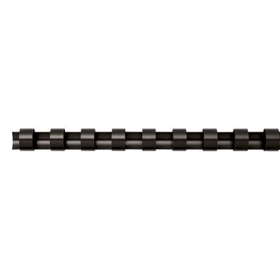 Plastikbinderücken 10 mm schwarz für 41-55 Blatt