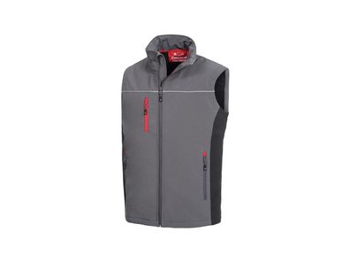 Motion Tex Light Softshellweste grau, Gr. XL