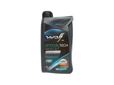 WOLF Motoröl OfficialTech C6 F SAE 0W-20, HC-Synthese, Freigabe