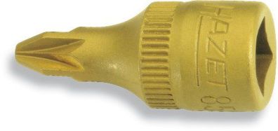 HAZET Schraubendrehereinsatz 1/4", Pozidriv (PZ), PZ2