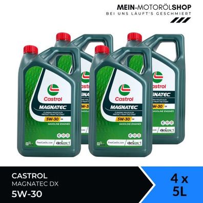 Castrol Magnatec 5W-30 DX 4x5 Liter