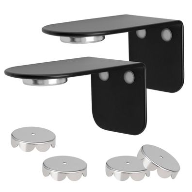 bremermann Magnet-Seifenhalter Purezza matt schwarz, 2er-Set