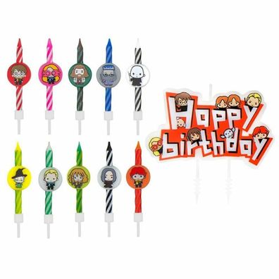 Set di 10 Candeline Kawaii