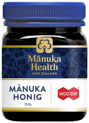 6x Manuka Health Manuka Honig MGO550 + , 250 g 250g