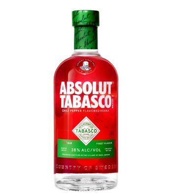 Absolut Tabasco Vodka (38 % vol, 0,7 Liter)