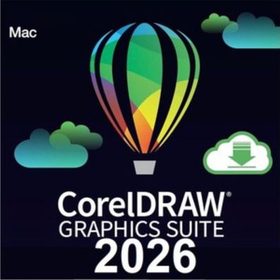 CorelDRAW Graphics Suite 2026 Dauerlizenz I Download für Mac (macOS)