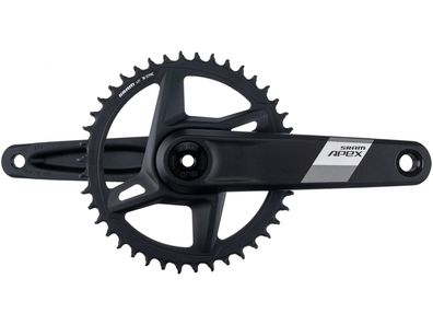 SRAM Kettenradgarnitur "Apex 1" 1-fach, DUB, Wide 42 Zähne, 165