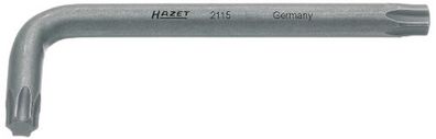 HAZET Winkelstiftschlüssel Innensechsrund, Chrom-V T 25