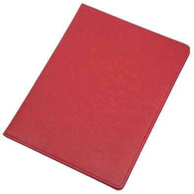 Alassio Schreibmappe A4 Balocco Konferenzmappe Orgamappe Polyester rot 30183