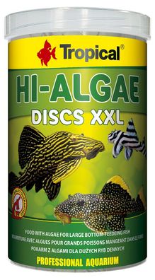 Tropical Hi-Algae Discs XXL 1000ml Futter Futtertabletten für Welse Welsfutter