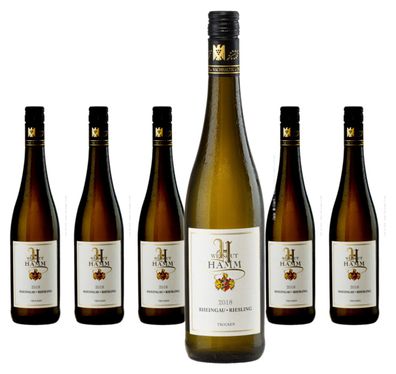 6 x Weingut Hamm VDP Rheingau Riesling QbA trocken – 2023