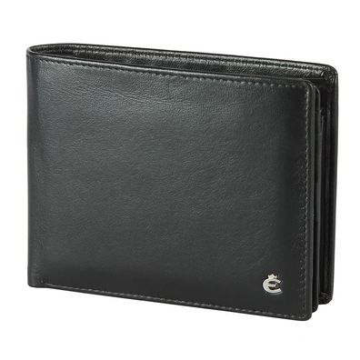 Esquire Scheintasche 12 CC Cardsafe/RFID 2244-49, schwarz, Herren