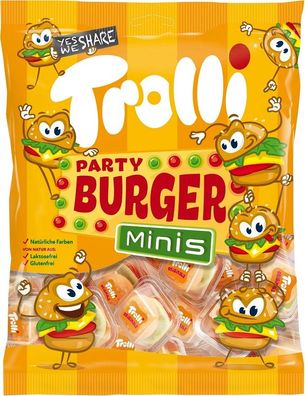 Trolli Mini Burger 17 Stück 170 g