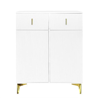 Sonnenh Schuhschrank Weiß Holzwerkstoff 83 x 35 x 101 cm
