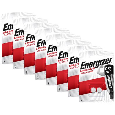 8x Energizer A76 V13GA LR44 AG13 13GA 357 Knopfzelle Batterie 1,5V Alkaline