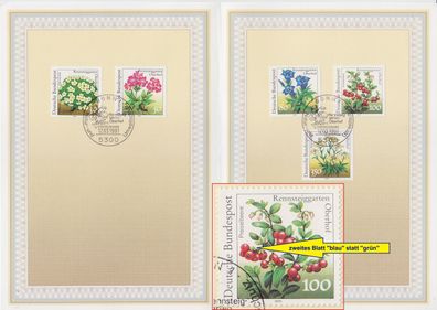 Germany BUND [1991] MiNr 1508 F26, I ( Ersttag-O/used ) [01] Blumen Plattenfehler