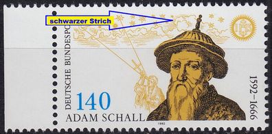 Germany BUND [1992] MiNr 1607 F01 ( * */mnh ) Plattenfehler