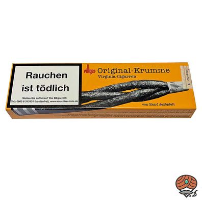 Villiger Original Krumme (Culebra) Zigarren - 6 Stück